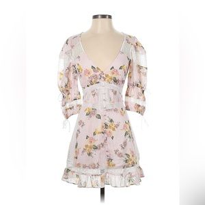 For love and lemon silk dress